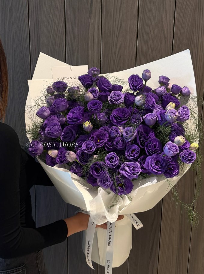Purple Eustoma